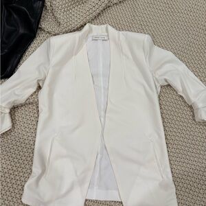 bishop + young Cream Women's Blazer